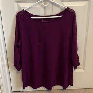 Lane Bryant boatneck top